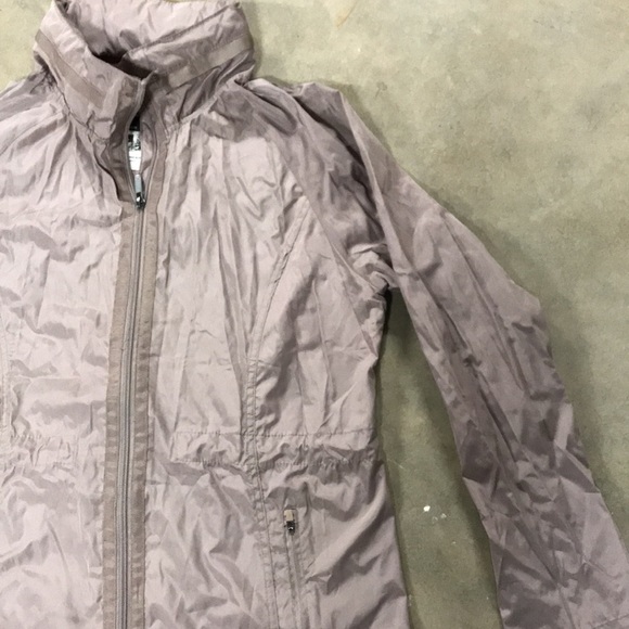 Spring or Fall Jacket (with built in hoody) by Kyodan, size L, color purple grey - Picture 4 of 11